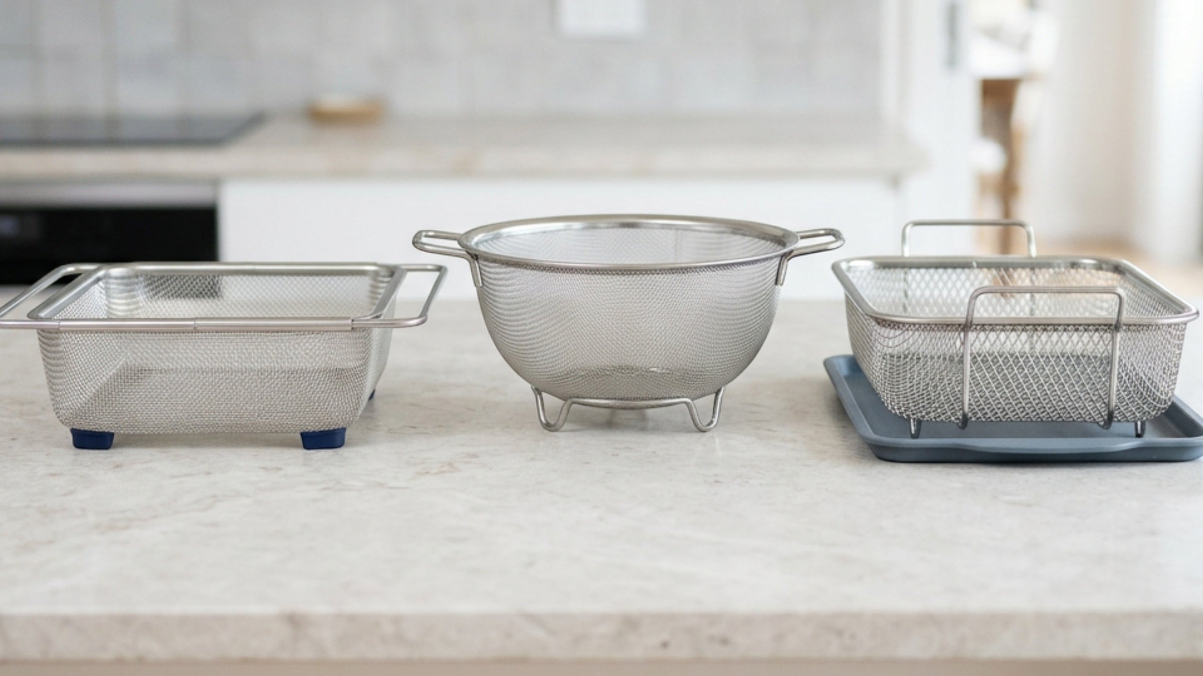 Baklu Vegetable Washing Colanders and Draining Baskets